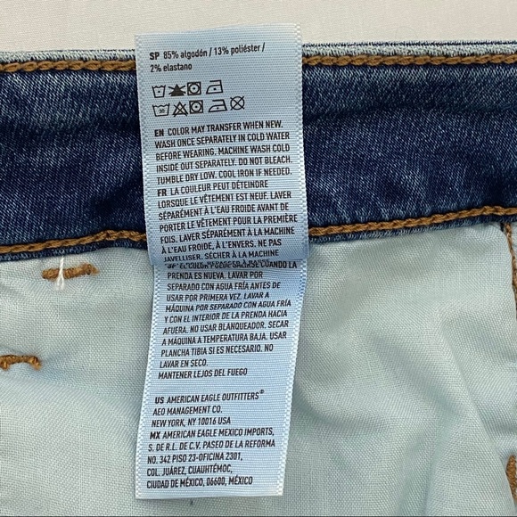 NWT American Eagle Hi-Rise Distressed Jegging - Picture 8 of 16